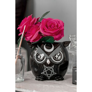 váza dekorácia KILLSTAR - Owl - Black - KSRA005837