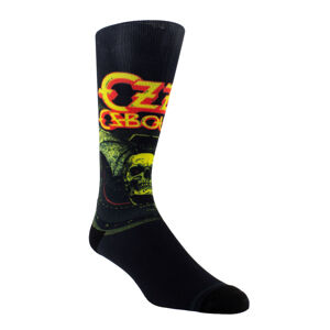 ponožky Ozzy Osbourne - DYE SUBLIMATION CREW - BLACK - PERRI´S SOCKS - OZA301-001