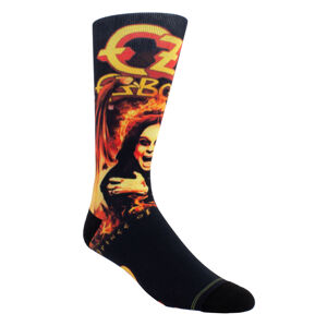 ponožky Ozzy Osbourne - DYE SUBLIMATION CREW - BLACK - PERRI´S SOCKS - OZA303-001