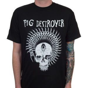 Tričko metal INDIEMERCH Pig Destroyer Prescott Čierna
