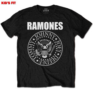 Tričko metal ROCK OFF Ramones Presidential Seal Čierna 5-6
