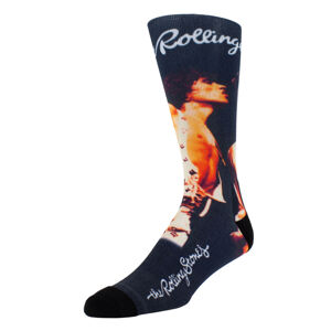 ponožky THE ROLLING STONES - 70s MICK AND KEITH - BLACK - PERRI´S SOCKS - RSB303-001