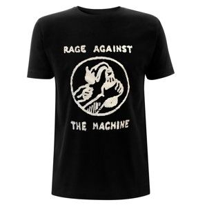 Tričko metal NNM Rage against the machine Molotov & Stencil Čierna