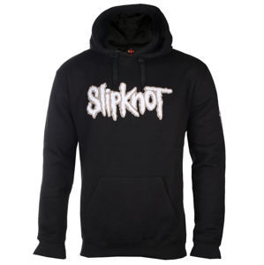 mikina s kapucňou ROCK OFF Slipknot Logo & Star Applique Čierna XXL