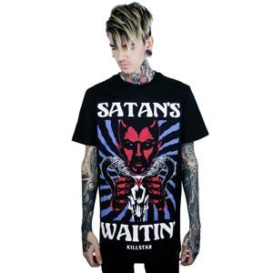 tričko pánske KILLSTAR - Satan - BLACK - KSRA000557