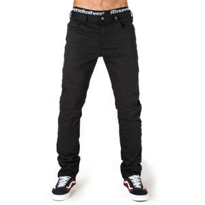 nohavice pánske (jeans) HORSEFEATHERS - NATE DENI - BLACK - SM826A