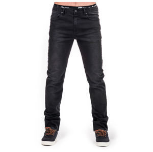 nohavice pánske (jeans) HORSEFEATHERS - FLIP DENIM - WASHED BLACK - SM968A