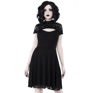 šaty dámske KILLSTAR - VALERIAN - BLACK - KSRA000176 L