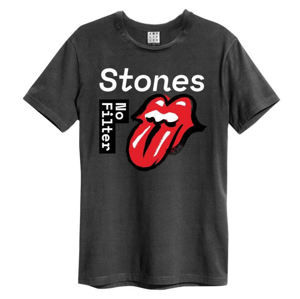 Tričko metal AMPLIFIED Rolling Stones No Filter Čierna M