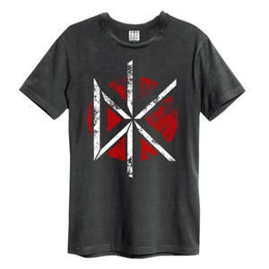 Tričko metal AMPLIFIED Dead Kennedys Distressed Logo Čierna