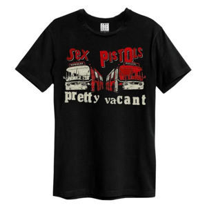 Tričko metal AMPLIFIED Sex Pistols Pretty Vacant Čierna