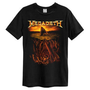 AMPLIFIED Megadeth Nuke Shark Čierna XXL