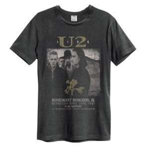 Tričko metal AMPLIFIED U2 Live Čierna XS