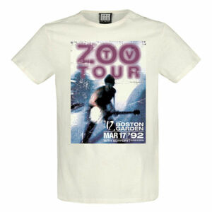 Tričko metal AMPLIFIED U2 ZOO TV TOUR Čierna
