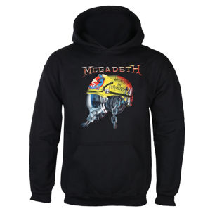 mikina s kapucňou PLASTIC HEAD Megadeth FULL METAL VIC Čierna L