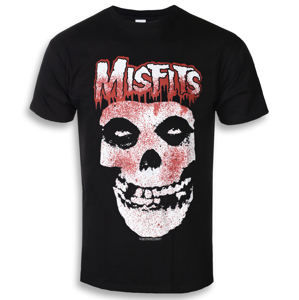 tričko metal ROCK OFF Misfits Blood Drip Skull Čierna XXL
