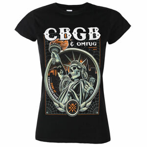 tričko dámske CBGB - Liberty - ROCK OFF - CBGBTS03LB