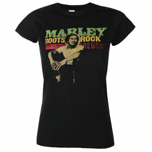 tričko dámske Bob Marley - Roots, Rock, Reggae - ROCK OFF - BMATS17LB