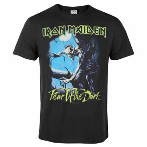 Tričko metal AMPLIFIED Iron Maiden FEAR OF THE DARK Čierna