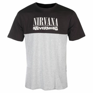 Tričko metal AMPLIFIED Nirvana NEVERMIND Čierna