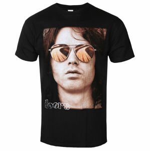tričko pánske The Doors - Jim Face - BLACK - ROCK OFF - DOTS41MB