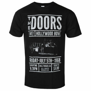 tričko pánske The Doors - Advance Final - BLACK - ROCK OFF - DOTS26MB