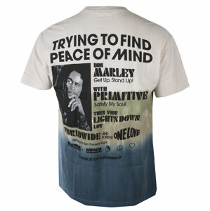 tričko pánske PRIMITIVE x BOB MARLEY - Get To gether Washed - sand - papfa2282-snd