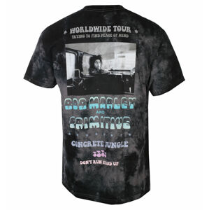 tričko pánske PRIMITIVE x BOB MARLEY - Concrete Jungle Washed - black - papfa2283-blk