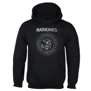 mikina s kapucňou GOT TO HAVE IT Ramones CLASSIC LOGO Čierna L