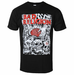tričko pánske Bad Religion - Brain Surgery - Black - KINGS ROAD - 20187447