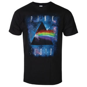 Tričko metal LIQUID BLUE Pink Floyd DARK SIDE SPACE Čierna XXL