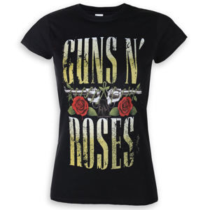 tričko metal ROCK OFF Guns N' Roses Big Guns Čierna XL