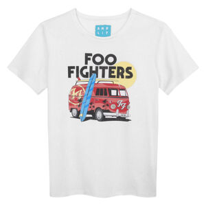 tričko detské Foo Fighters - Camper Van - Vintage White - AMPLIFIED - ZAV866C60