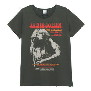 tričko metal AMPLIFIED Janis Joplin Madison Square Garden Čierna L