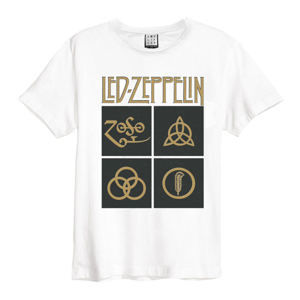 AMPLIFIED Led Zeppelin Gold Symbols Čierna