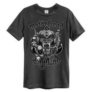 Tričko metal AMPLIFIED Motörhead Snaggletooth Crest Čierna