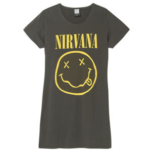 šaty AMPLIFIED Nirvana SMILEY L