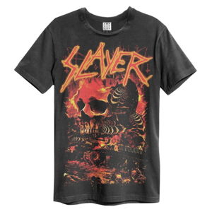 Tričko metal AMPLIFIED Slayer WAR SKULL Čierna L
