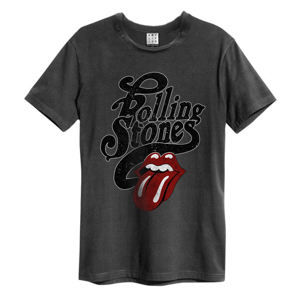 Tričko metal AMPLIFIED Rolling Stones Licked Čierna