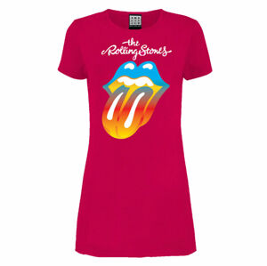 šaty AMPLIFIED Rolling Stones RAINBOW TONGUE