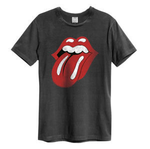 Tričko metal AMPLIFIED Rolling Stones Era Tongue Čierna