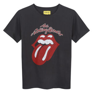 tričko detské The Rolling Stones - Vintage To ngue - Charcoal - AMPLIFIED - ZAV866RVT