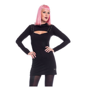 šaty dámske Vixxsin - AREAL - BLACK - POI521 S