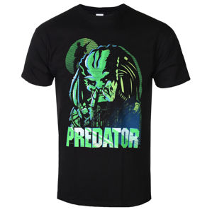 tričko filmové PLASTIC HEAD Predator GREEN LINEAR Čierna L