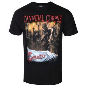 tričko metal PLASTIC HEAD Cannibal Corpse Tomb Of The Mutilated Čierna XXL