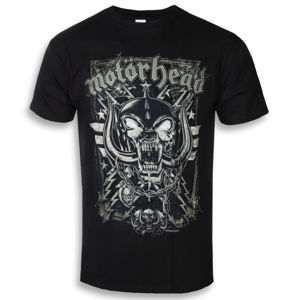 Tričko metal ROCK OFF Motörhead Spiderwebbed Warpig Čierna M