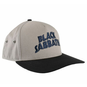 šiltovka Black Sabbath - Wavy Logo & Demon SAND/BLACK - ROCK OFF - BSSBCAP02SB