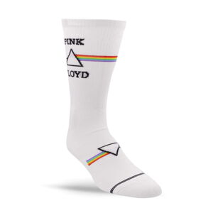 ponožky PERRI´S SOCK - PINK FLOYD - DSOTM - WHITE - PFA302-100