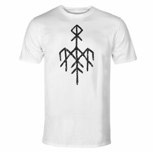tričko pánske Wardruna - Black Rune Logo on White - WAR089