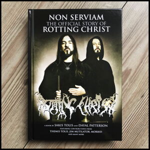 kniha (darčekový set) Non Serviam - Rotting Christ - Signed hardback boxset (no shirt) - CND009